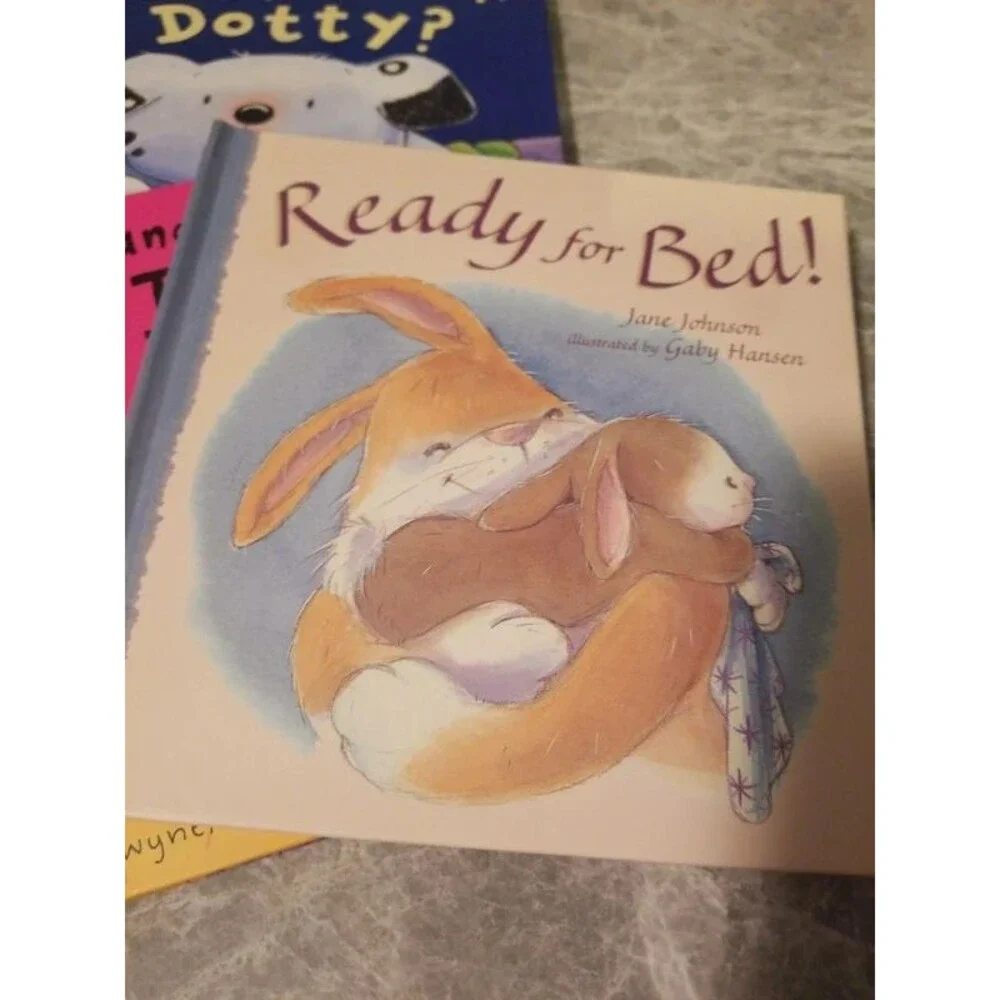Children's books collection in carrying case